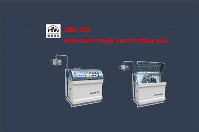Ъглов CNC режещ трион с двойна глава
